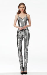Jovani 64578 Silver Multi