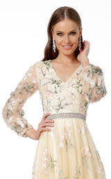 Jovani 65637 Beige