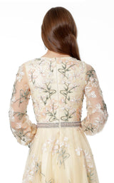 Jovani 65637 Beige