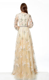 Jovani 65637 Beige