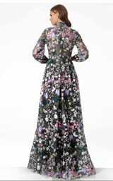 Jovani 68472 Grey Multi