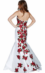 Jovani 48122 Ivory Multi