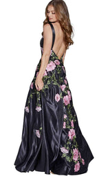 Jovani 48426 Black Multi