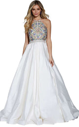 Jovani 52177 Off-White