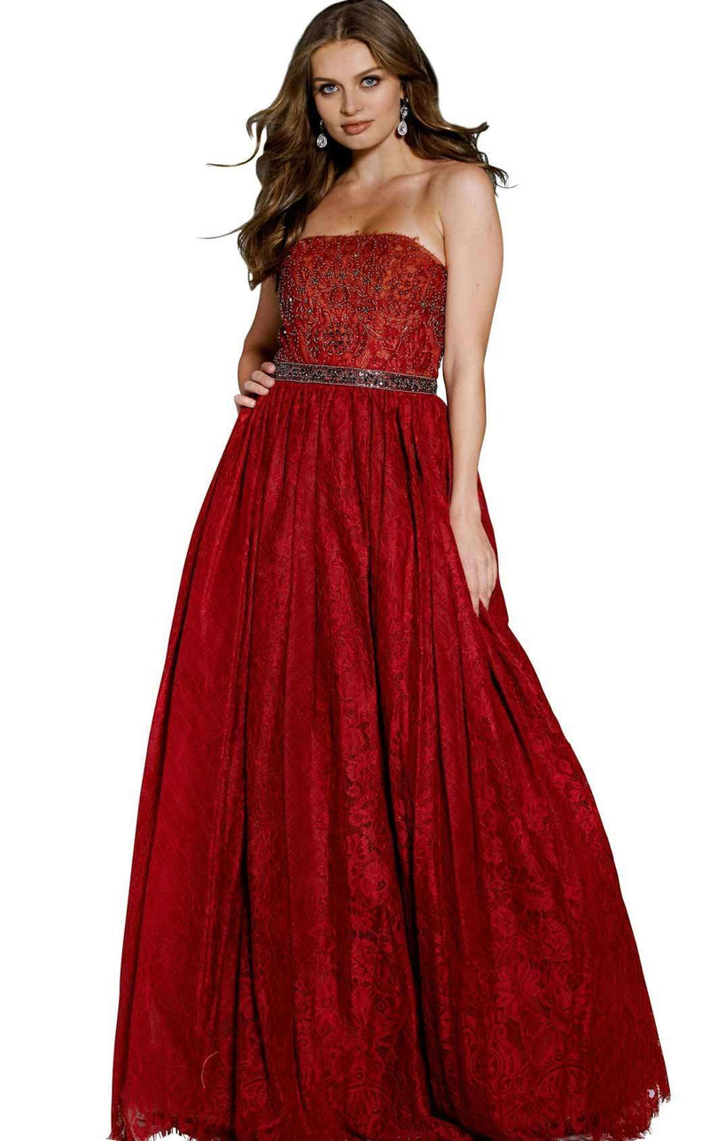 Jovani 54587 Burgundy