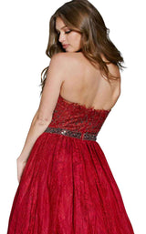 Jovani 54587 Burgundy