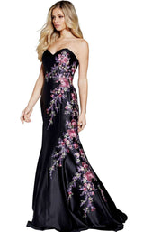 Jovani 56024BG Black Multi