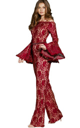 Jovani 57203 Burgundy