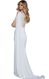 Jovani 57796 Off White/Nude