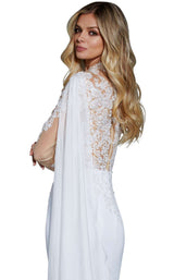 Jovani 57796 Off White/Nude