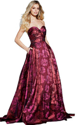 Jovani 57818 Wine