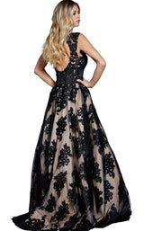 Jovani 57821 Black-Nude