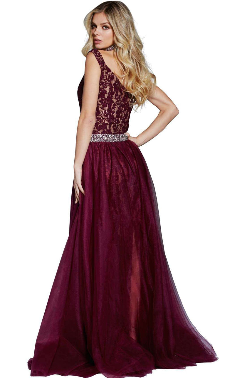 Jovani 58317 Burgundy