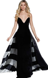 Jovani 58612 Black/Ivory