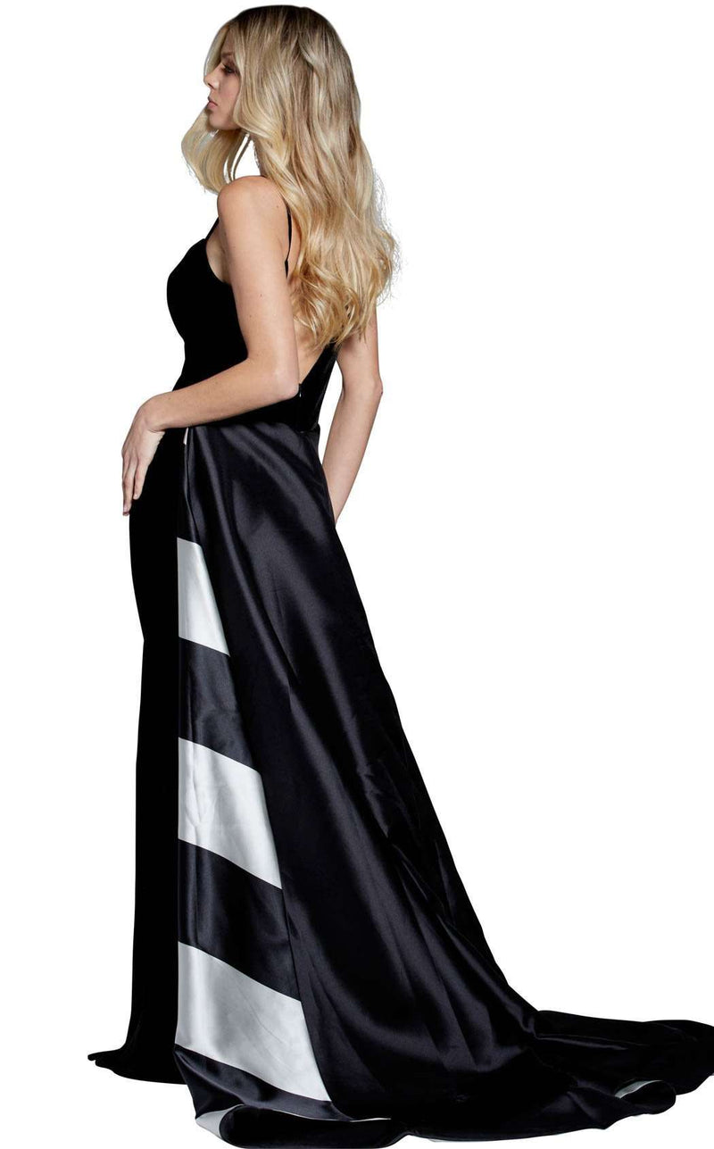 Jovani 58612 Black/Ivory