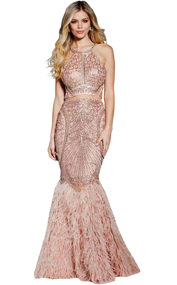 Jovani 59873 Blush