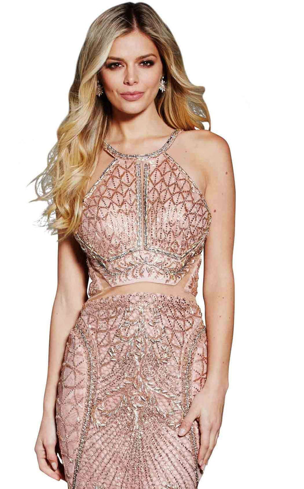 Jovani 59873 Blush