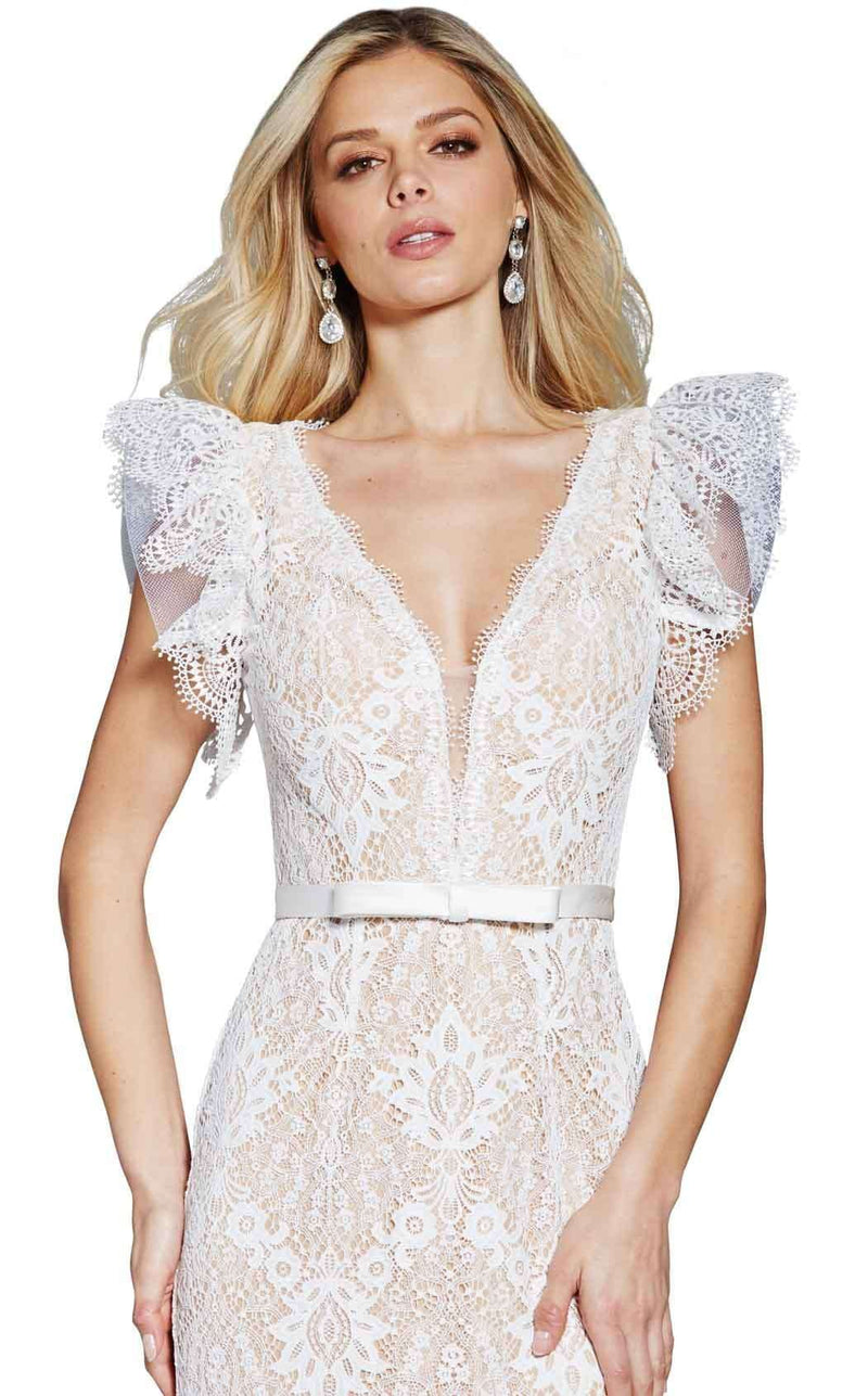 Jovani 60314 Ivory-Nude