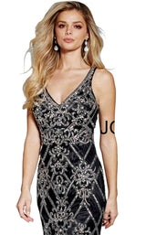 Jovani 60666 Black/Silver