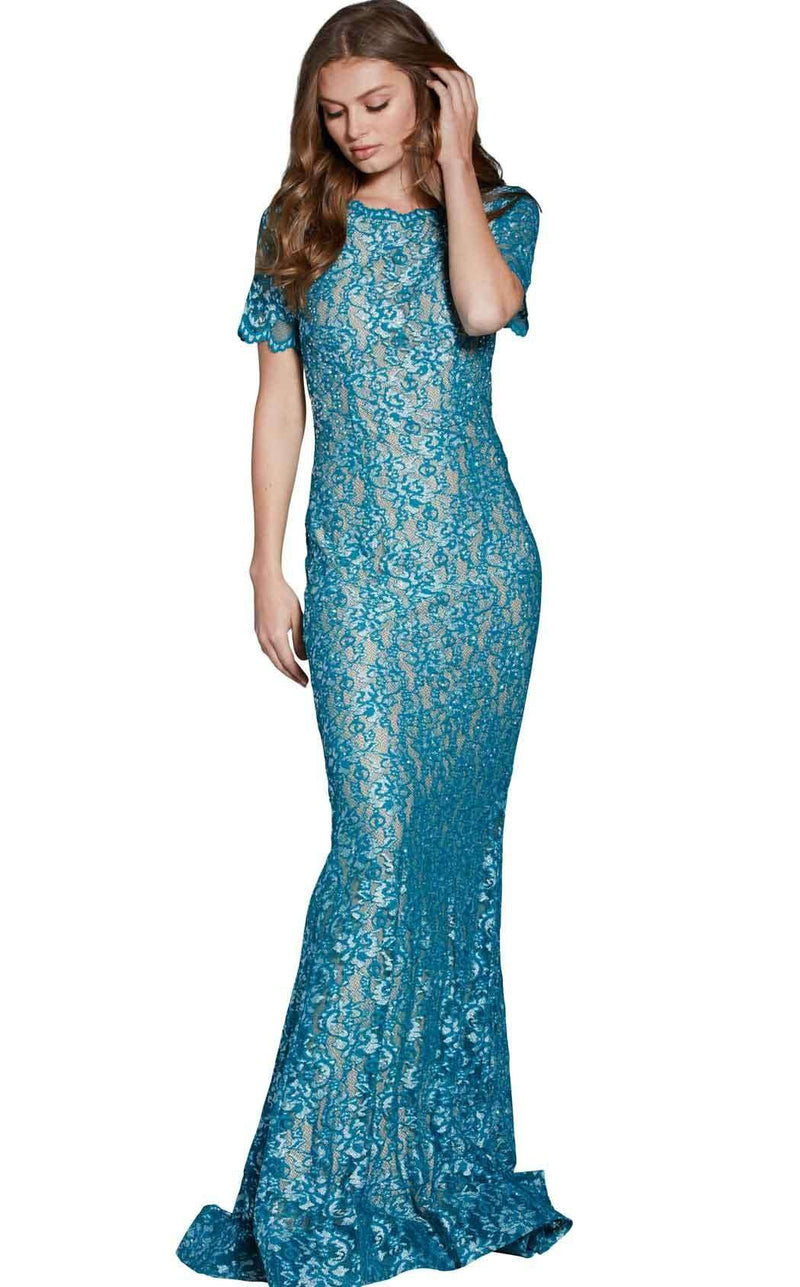 Jovani 60980 Teal