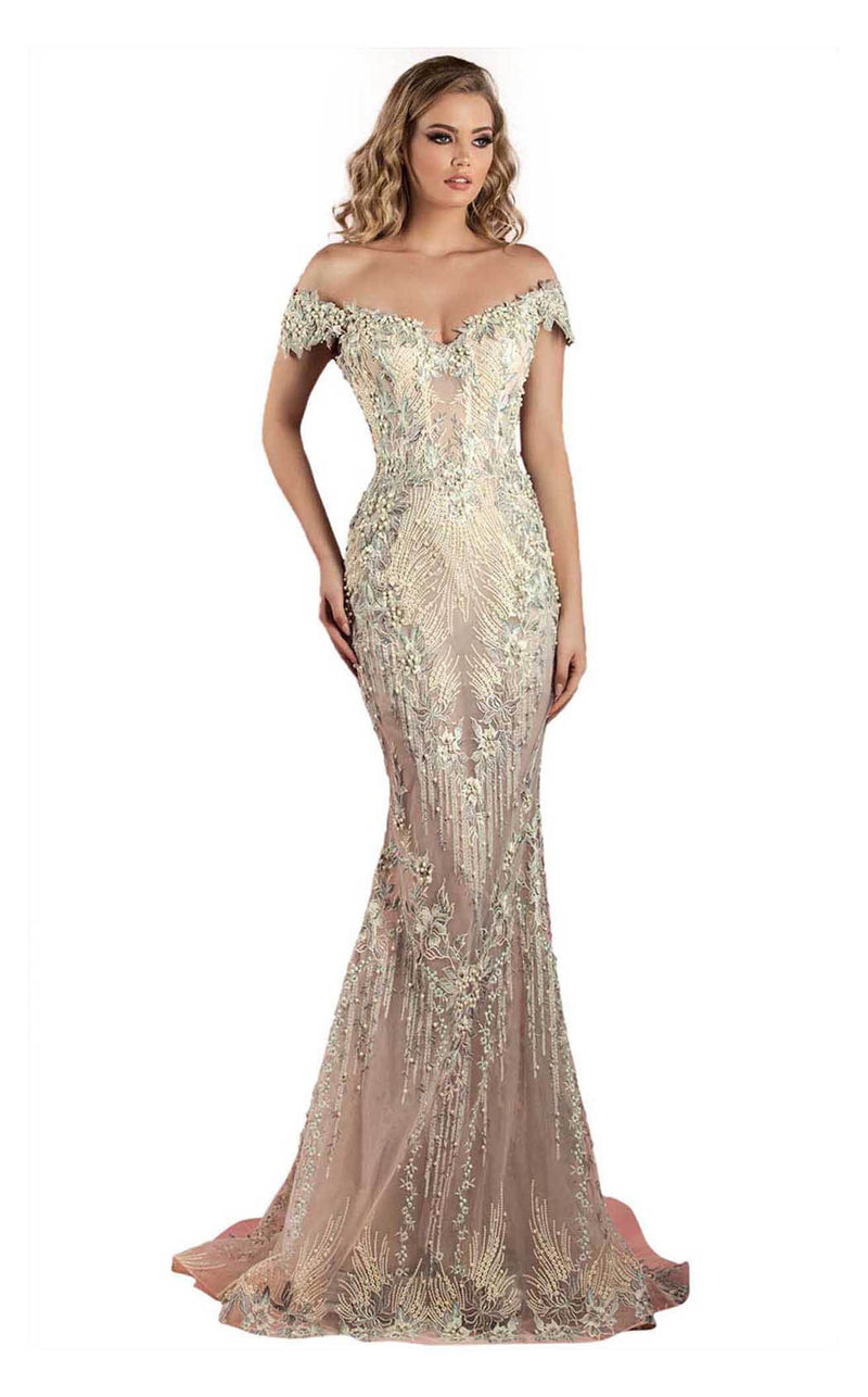 MNM Couture K3555 Beige