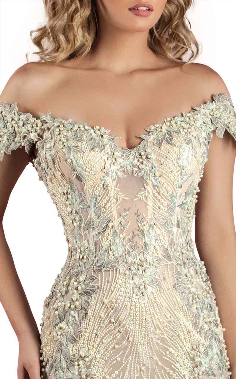 MNM Couture K3555 Beige