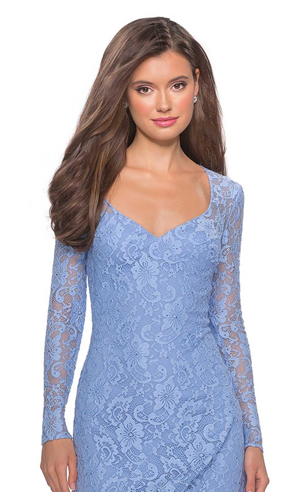 La Femme 28232 Dress Cloud Blue
