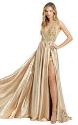 Mac Duggal 12143D Gold