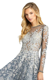 Mac Duggal 12233D Silver