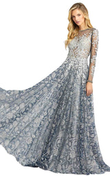 Mac Duggal 12233D Silver