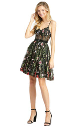 Mac Duggal 12345D Black Multi
