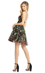 Mac Duggal 12345D Black Multi