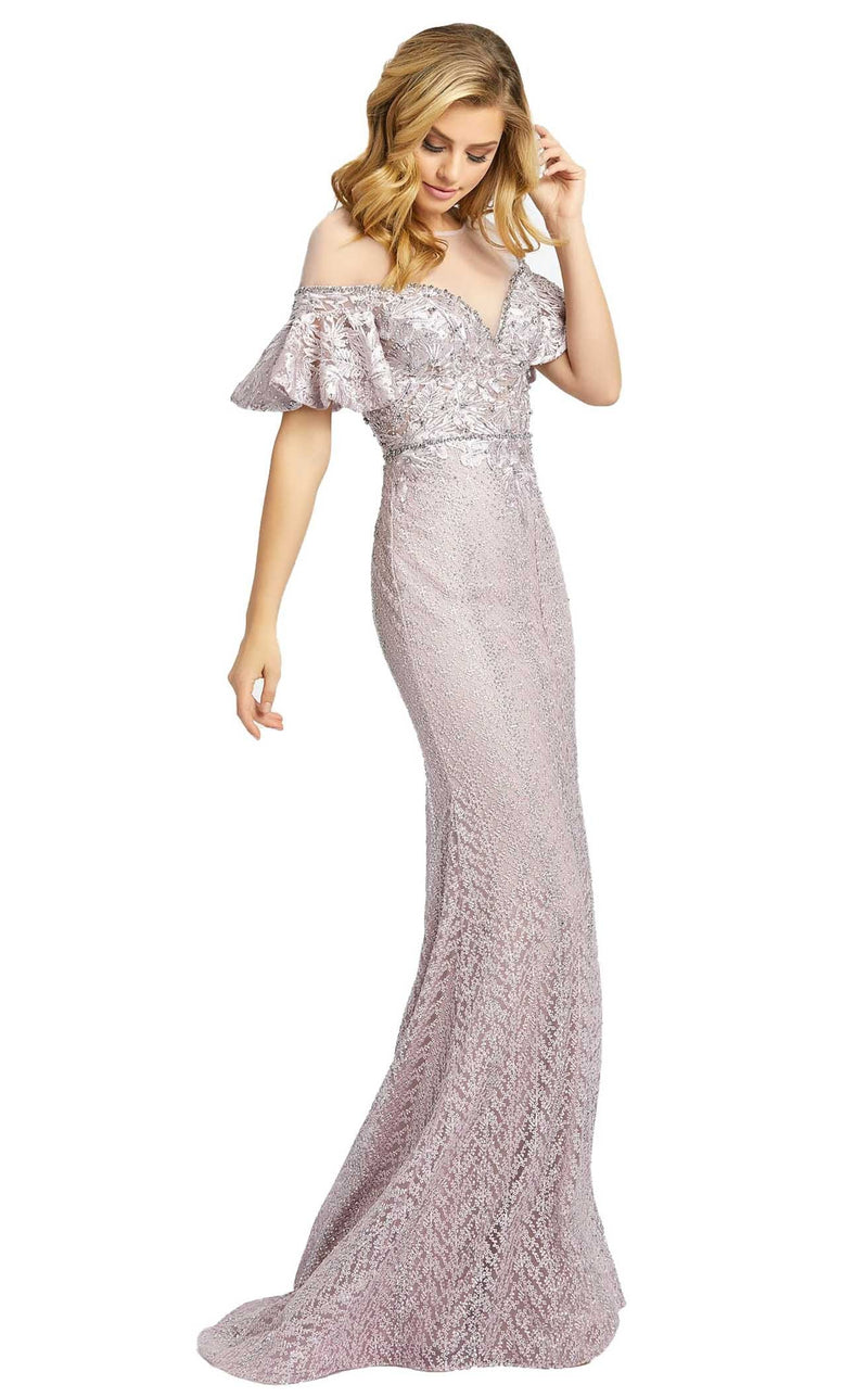 Mac Duggal 20140D Vintage Rose