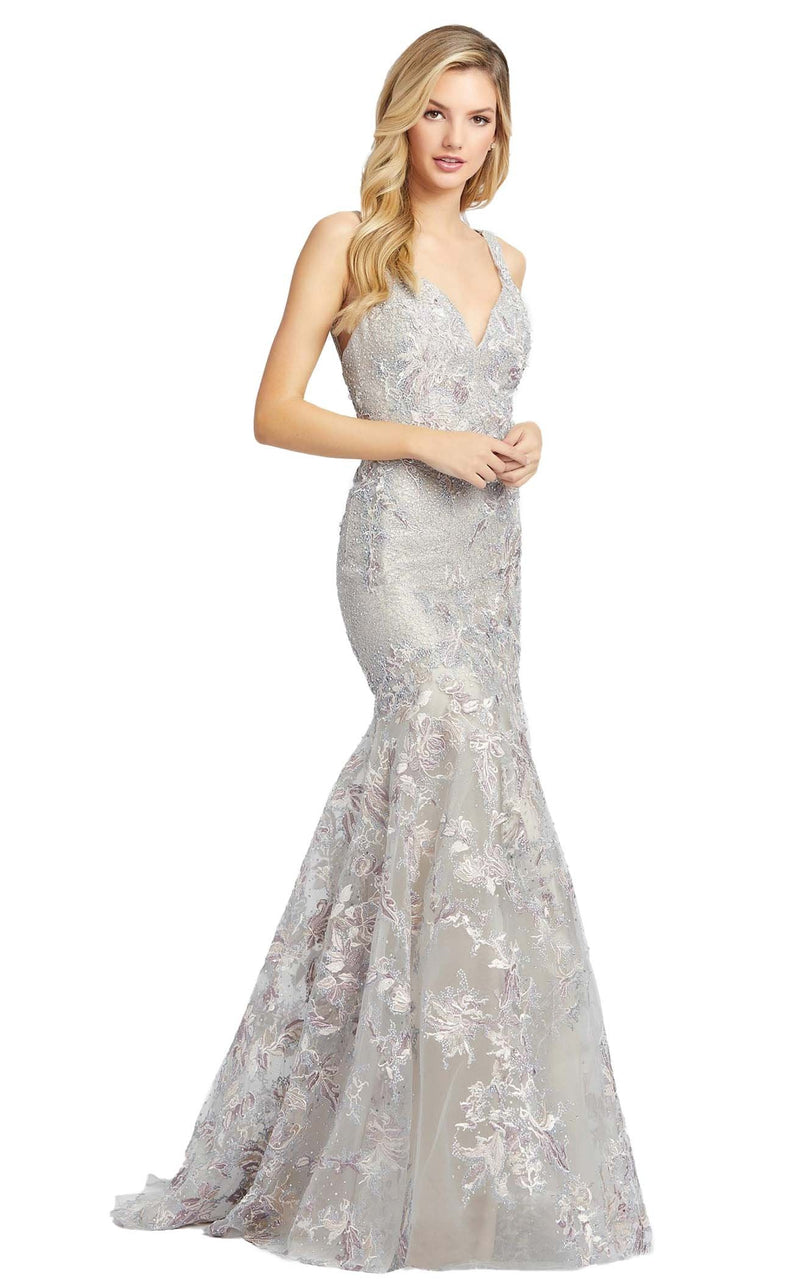Mac Duggal 20146D Platinum Multi