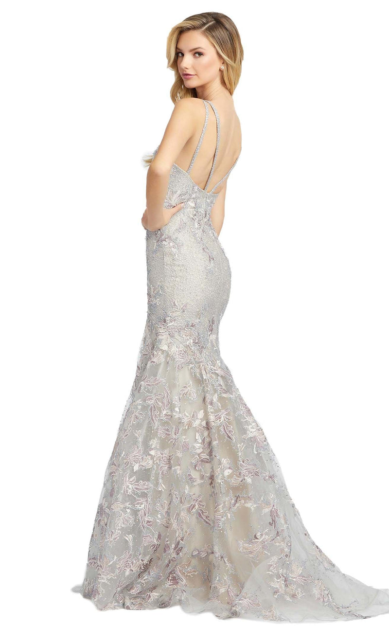 Mac Duggal 20146D Platinum Multi
