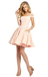 Mac Duggal 26077I Blush