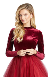 Mac Duggal 26147I Wine