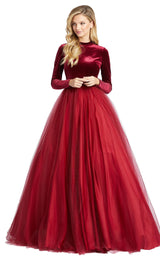 Mac Duggal 26147I Wine