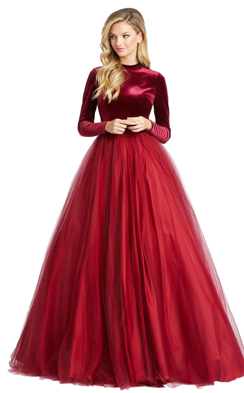 Mac Duggal 26147I Wine