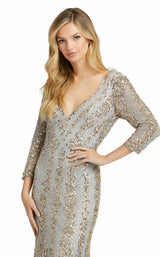 MacDuggal 4247D Nude-Platinum