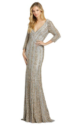 MacDuggal 4247D Nude-Platinum
