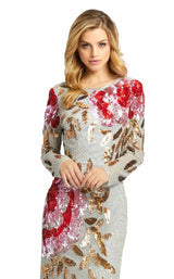 MacDuggal 4566D Platinum-Rose
