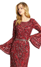 MacDuggal 4576D Burgundy