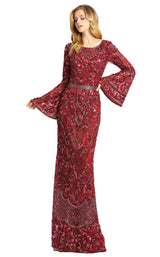 MacDuggal 4576D Burgundy