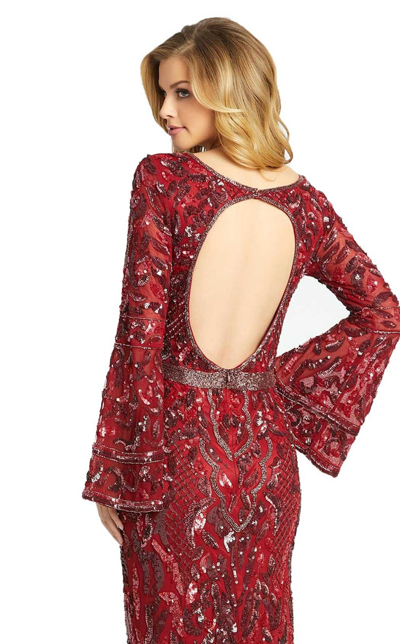 MacDuggal 4576D Burgundy