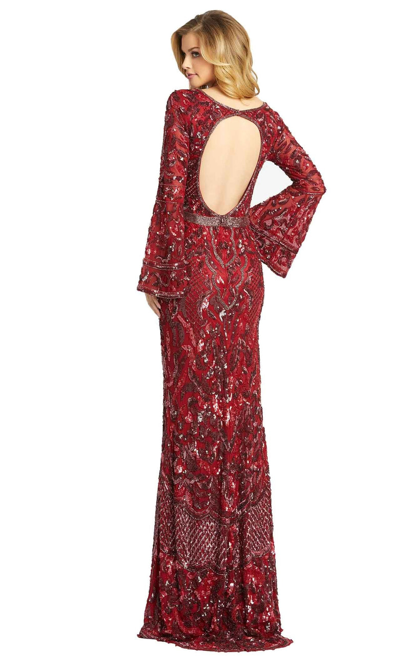 MacDuggal 4576D Burgundy