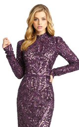 MacDuggal 4729D Aubergine