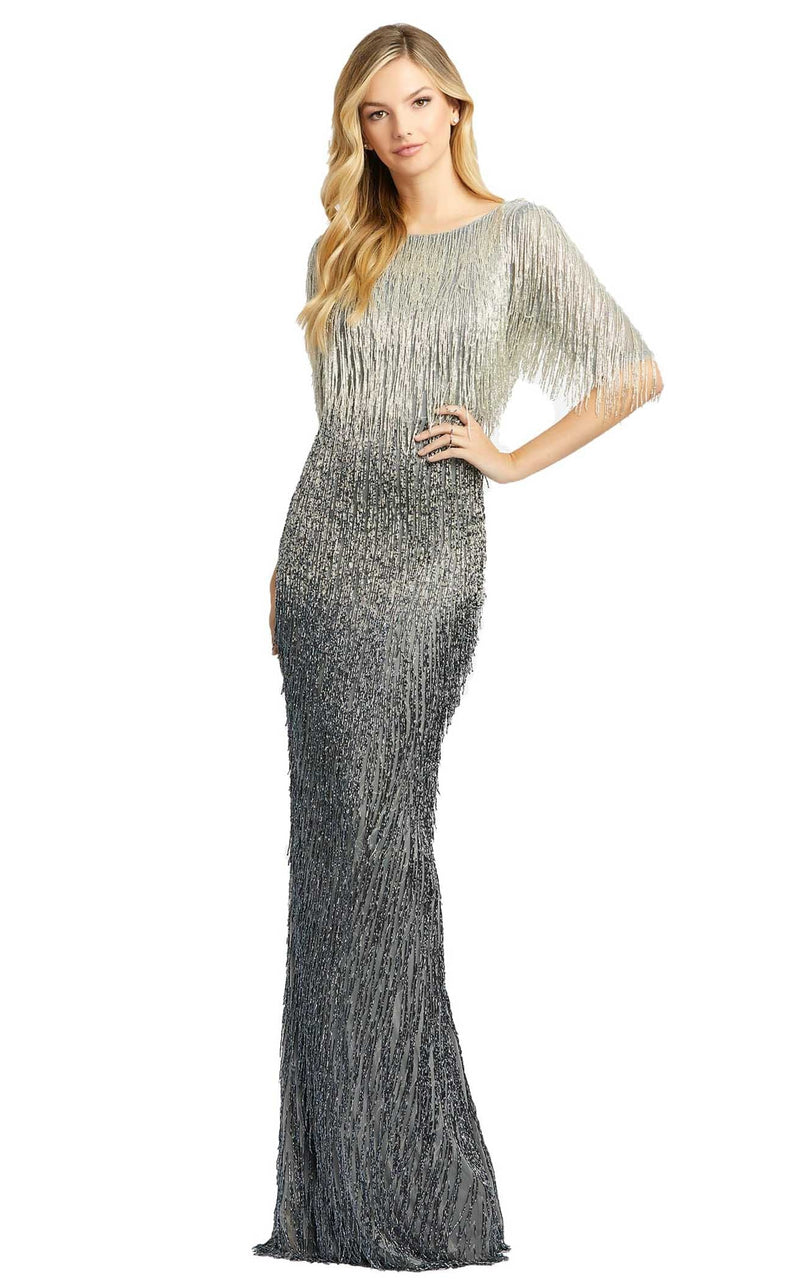 Mac Duggal 4743D Platinum