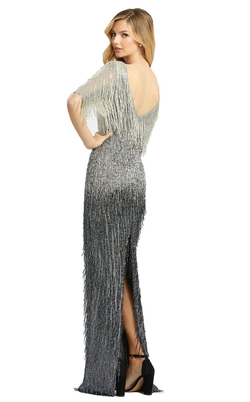 Mac Duggal 4743D Platinum