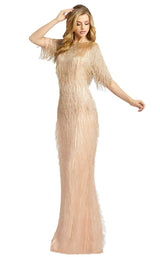 Mac Duggal 4743D Rose Gold
